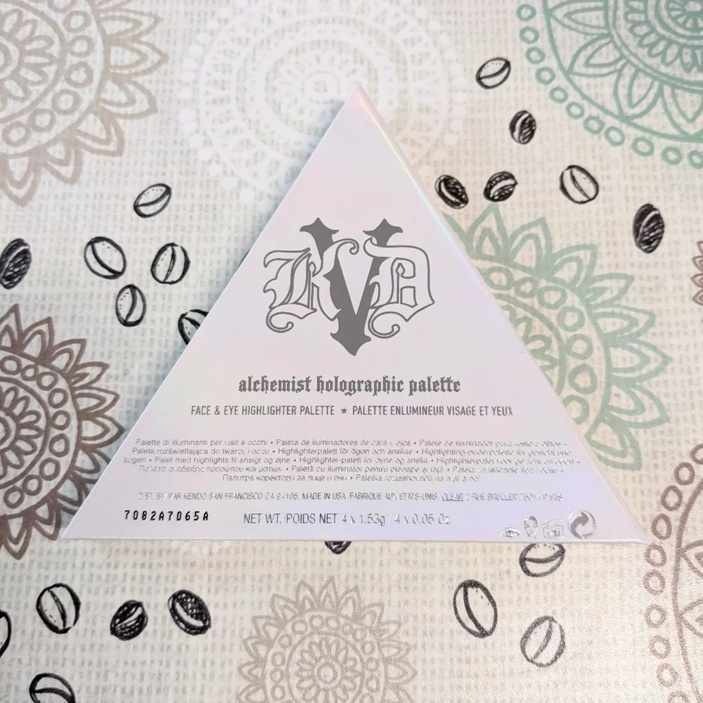 Kat Von D The Alchemist Holographic Face & Eye Palette KVD